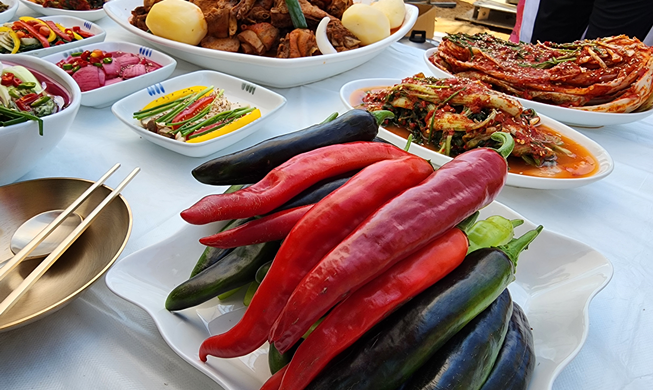 [Korean food festival ④] Sweet-spicy flavor of famed chili pepper