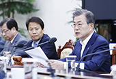 Opening Remarks by President Moon Jae-in at the National Security Council Meeting